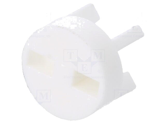 Afstandbus; LED; Øext: 6mm; ØLED: 5mm; L: 4,8mm; natuurlijk; UL94V-0 Afstandbus; LED; Øext: 6mm; ØLED: 5mm; L: 4,8mm; natuurlijk; UL94V-0